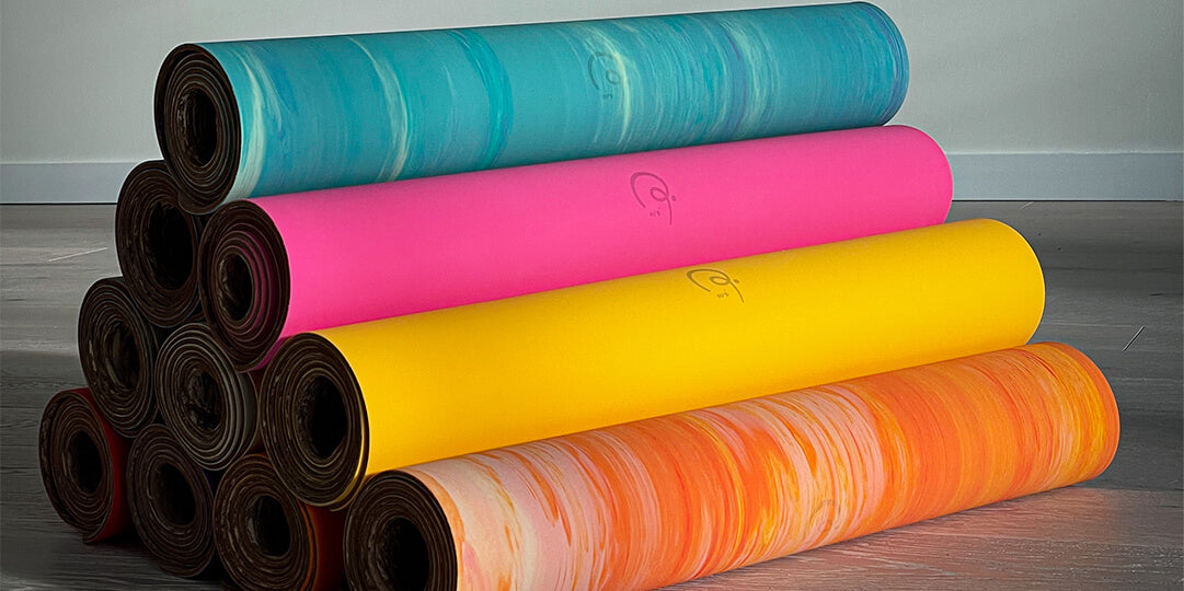 All Natural Rubber Yoga Mat  Mache Sustainable Yoga Props