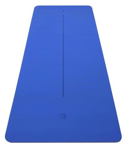 Flexible Blue Yoga Mat 