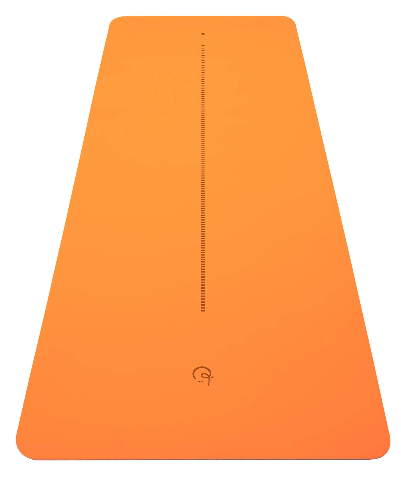Orange Rubber Yoga Mat 