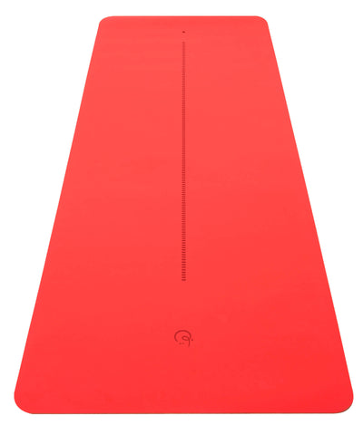 Red Yoga Mat for Exercise 